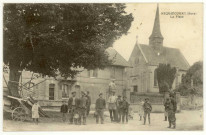 Cahaignes. La Place.