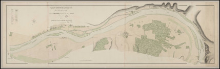 Cours de la Seine Des Andelys à Muids - "Plan topographique du cours de la Seine de Port Morin au hameau de l'Ormais. Feuille n° 23".