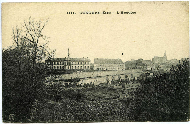Conches-en-Ouche. L'Hospice.