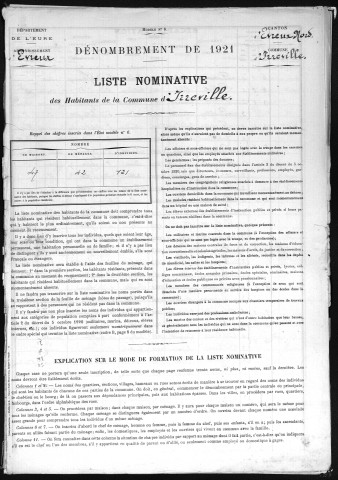IRREVILLE 1921