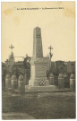 Haye-Malherbe (La). Le Monument aux morts.