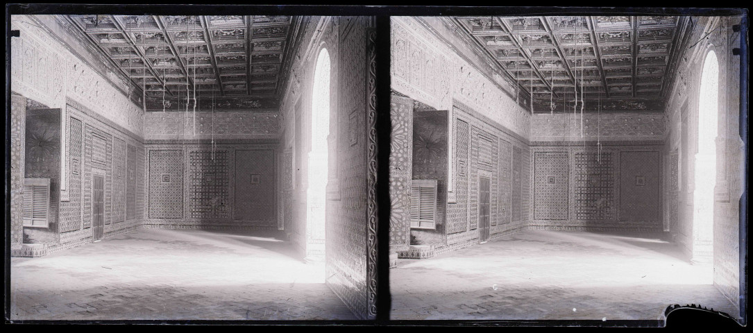 Intérieur d'une mosquée.