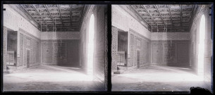 Intérieur d'une mosquée.