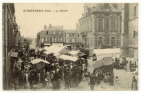 Etrépagny. Le Marché.
