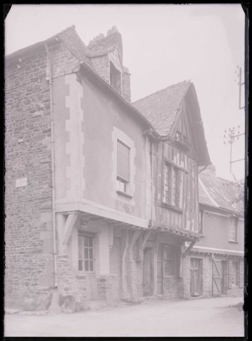 Maison à pans de bois de Fougères (Ille-et-Vilaine).
