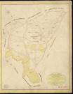 Canappeville. Tableau d'assemblage _ du Plan Parcellaire de la Commune de Canappeville _ Canton de Neubourg - Louviers - Eure. _ Terminé sur le Terrain le 25 Septembre 1845, sous l'administration de M. Zédé, Préfet _ M. Auzoux, Maire _ et sous la Direction de M. Violas de Martigny, Directeur des Contributions directes _ M. Le Fébure, Géomètre en Chef. _ Par M. Boullenger, Géomètre de 1re classe.