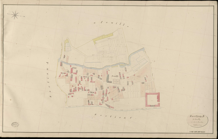 Neuilly. Section B _ de Neuilly _ 1re de 2 Feuilles