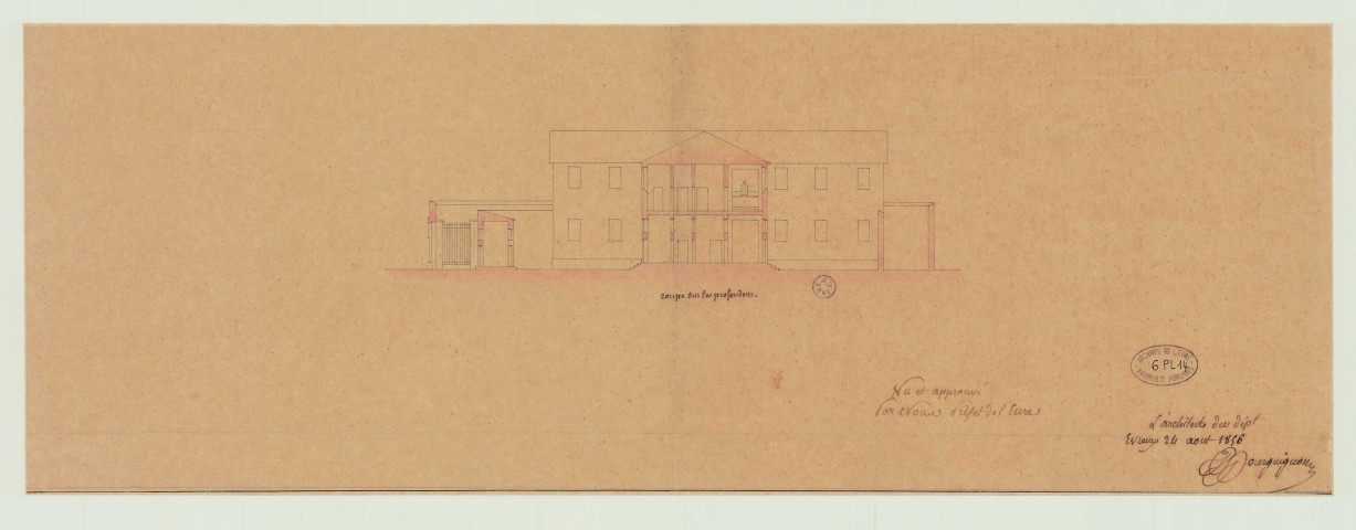 Andelys (Les) _"Avant-projet d'une maison d'arrêt et de correction".