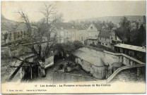 Andelys (Les). La Fontaine miraculeuse de Ste-Clotilde.