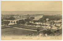 Vernon-Ville. Vernonnet Panorama sur la Seine.