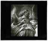 Basilique Saint-Pierre du Vatican, sacristie, figure d'ange musicien de Melozzo da Forli.