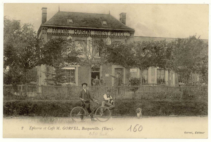Bacqueville. Epicerie et Café M. Gorvel.