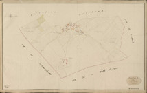 Quessigny. Section A _ de l'Eglise _ 1re de 2 Feuilles