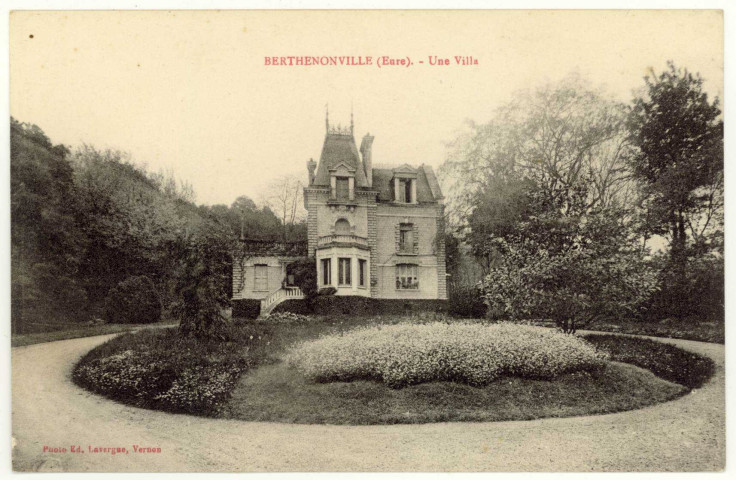 Berthenonville. Une Villa.