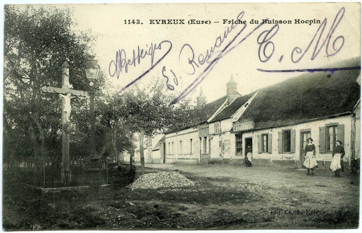 Evreux-Ville. Friche du Buisson Hocpin.