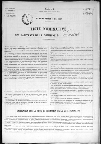 CRESTOT 1936