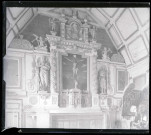 Maître-autel de l'église d'Authouillet (Eure).