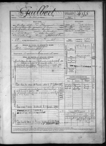 Bernay. Registre - Tome 1 (1879)