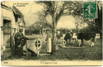Divers. La Normandie illustrée. - Le Vannage des Grains.