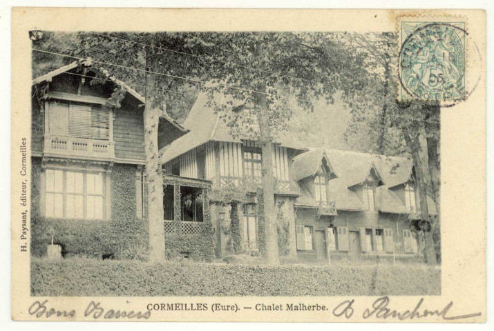 Cormeilles. Chalet Malherbe.