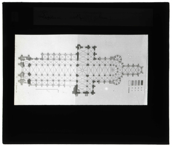 Cathédrale Saint-Pierre de Lisieux (Calvados), plan