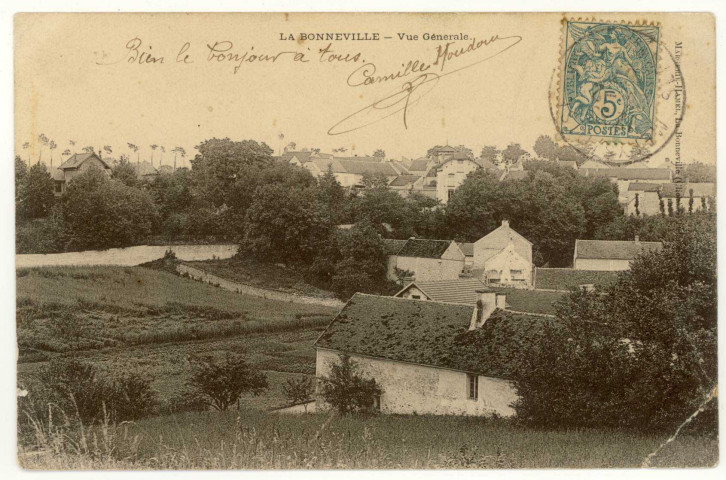 Bonneville-sur-Iton (la). Vue Générale.