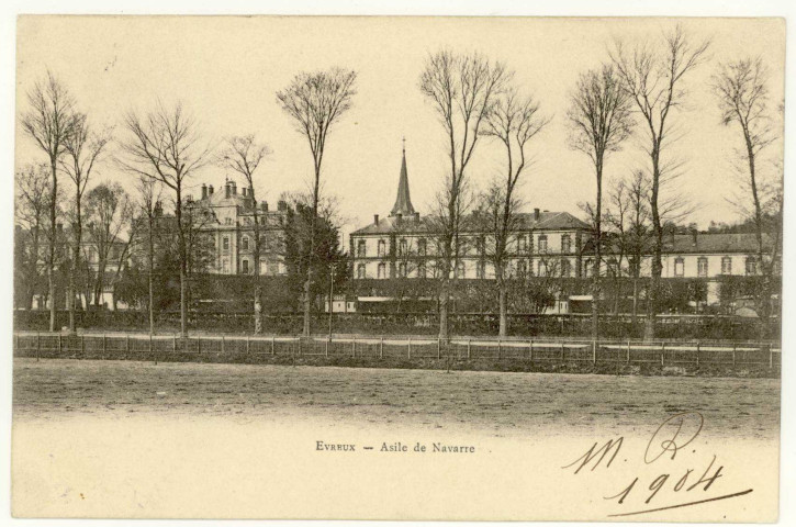 Evreux-Ville. Navarre : Asile de Navarre.