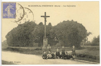 Saint-Aubin-du-Thenney. Le Calvaire.