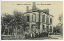 Saint-Pierre-de-Cormeilles. Mairie, Ecole Communale.