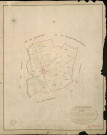 Bueil. Tableau d'assemblage _ du Plan Parcellaire de la Commune de Beuil _ Canton de Pacy sur Eure - Evreux - Eure. _ Terminé sur le Terrain le 26 Juillet 1853, sous l'administration de M. Le Marquis de Ste Croix, Préfet _ M. Prunier, Maire _ et sous la Direction de M. Chauveau, Directeur des Contributions directes _ M. Lefébure, Géomètre en Chef. _ Par M. Lefebure, Géomètre de 1re classe.