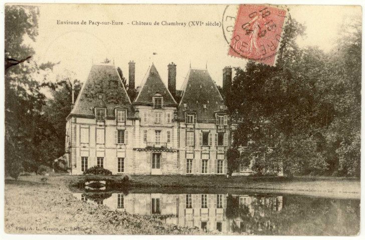 Chambray. Château de Chambray (XVIe siècle).
