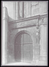 Porte cochère de la maison natale de Saint-Jean-Baptiste de La Salle à Reims (Marne).