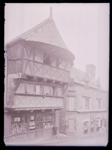 Maison à pans de bois de Saint-Renan (Finistère).