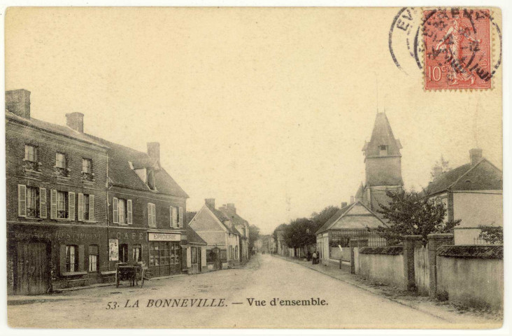 Bonneville-sur-Iton (la). Vue d'Ensemble.