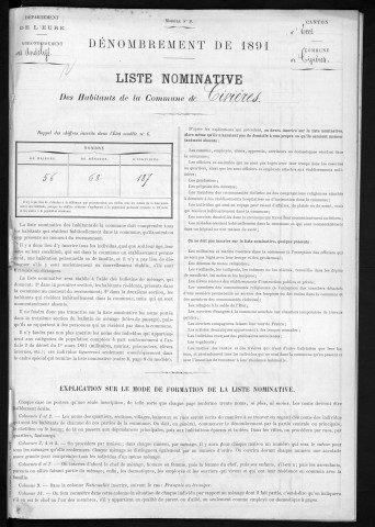 CIVIERES 1891