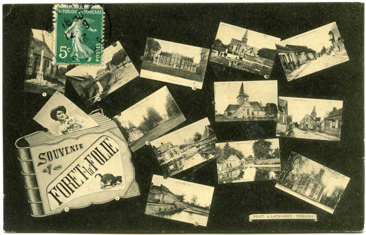 Forêt-la-Folie. Souvenir de Forêt-la-Folie.