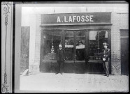 Ancienne pharmacie de Monsieur Homais, personnage du roman Madame Bovary de Flaubert à Ry (Seine-Maritime).