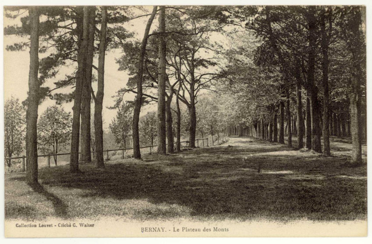 Bernay. Le Plateau des Monts.
