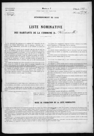 FOUCRAINVILLE 1936