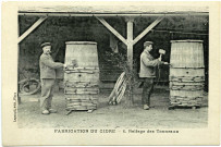 Divers. Fabrication du Cidre. - Reliage des Tonneaux.