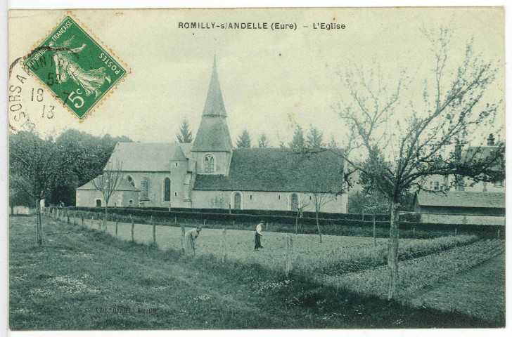 Romilly-sur-Andelle. L'Eglise.