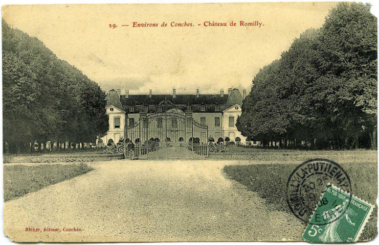 Romilly-la-Puthenaye. Château de Romilly.