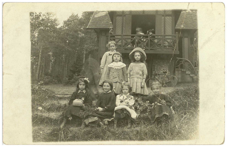 Louviers-Ville. Photo de pèlerinage St Lubin 1911.
