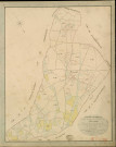 Drucourt. Tableau d'assemblage _ du Plan Parcellaire de la Commune de Drucourt _ Canton de Thiberville - Bernay - Eure. _ Terminé sur le Terrain le 28 Novembre 1846 , sous l'administration de M. Petit de Bantel, Préfet _ M. Conard, Maire _ sous la Direction de M.Violas de Martigny, Directeur des Contributions directes _ M. Le Fébure, Géomètre en Chef. _ Par M. Boullenger, Géomètre de 1re classe.