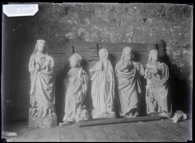 Statuaire de l'église de Merey (Eure).
