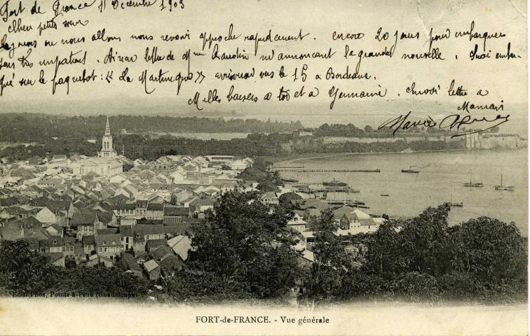 FORT-de-France. - Vue générale