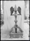 Aigle-lutrin de l'église de Venables (Eure).