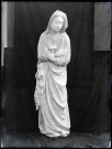Statue de Vierge de l'Annonciation de l'église d'Écouis (Eure).
