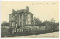 Plessis-Grohan (Le). Garel Mairie et Ecole.