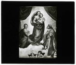 Musée de Dresde (Allemagne), tableau de Raphaël « la Vierge de Saint-Sixte ».